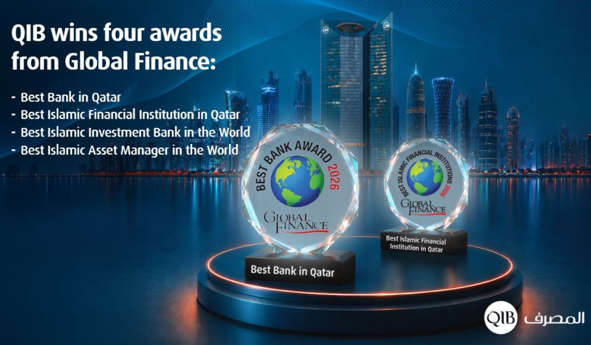 QIB Named Best Bank in Qatar by Global Finance & Earned Three Prestigious Islamic Finance Awards
